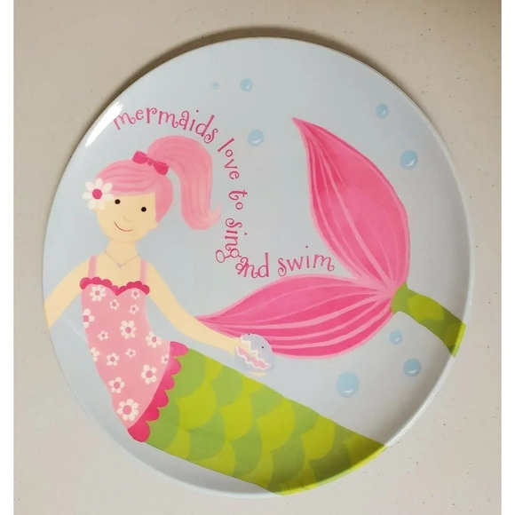 3 Pottery Barn Kids Mermaid, Octopus, Dolphin Plas - Picture 3 of 10